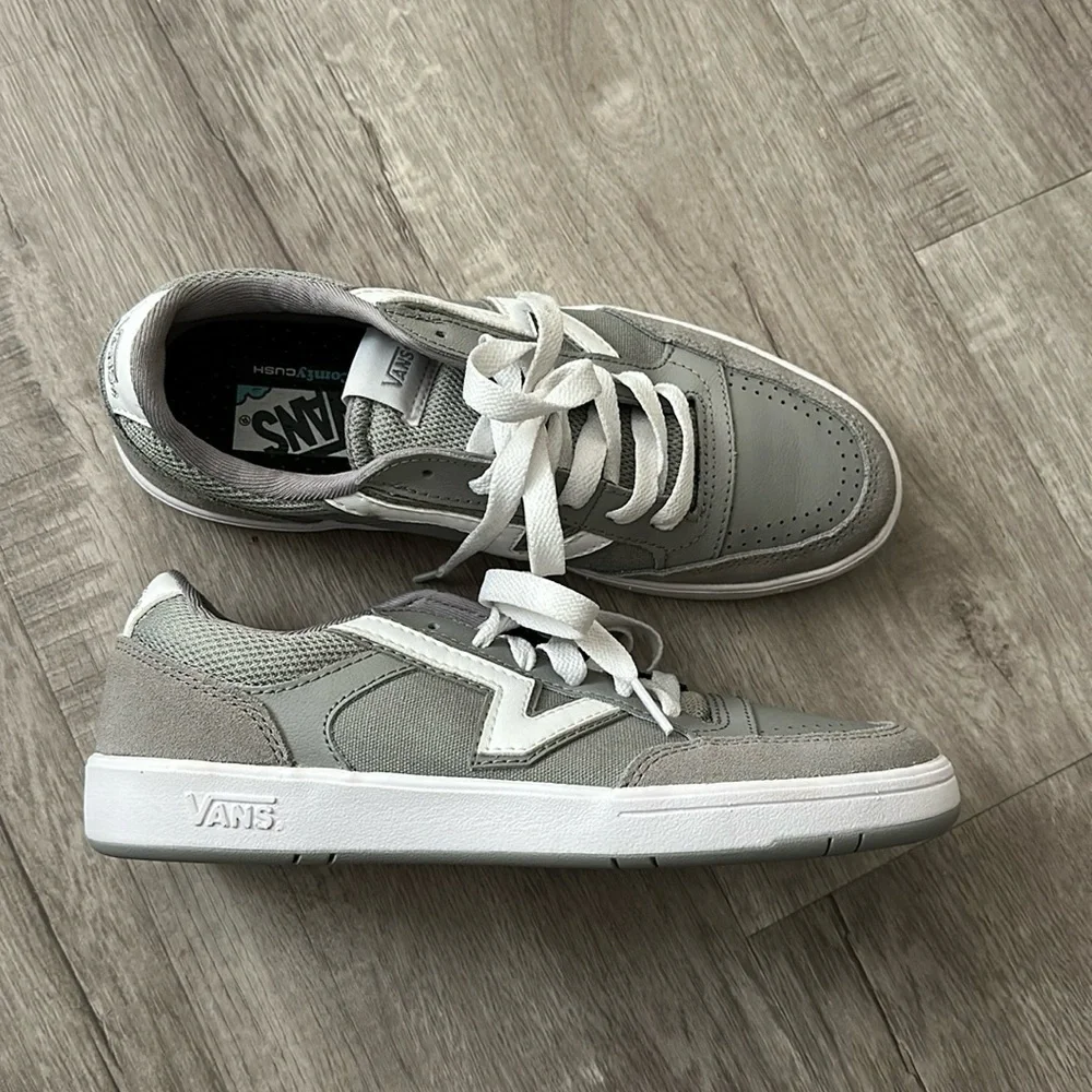 VANS Lowland CC Shoes Sport Drizzle White Gray - Picture 3 of 10